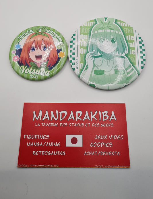 2 Pin's Yotsuba Nakano