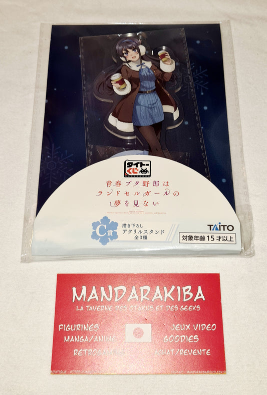 Acrylic Stand Mai Sakurajima 14cm Rascal Does Not Dream of Bunny Girl Senpai (New)